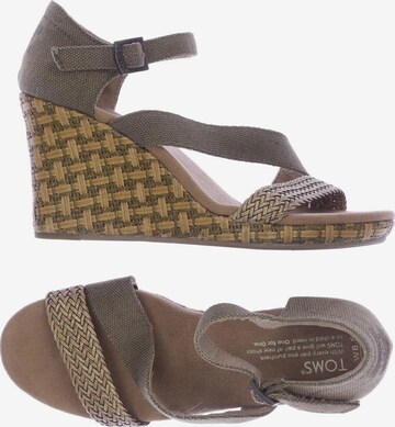 TOMS Sandals & High-Heeled Sandals in 39 in Brown: front