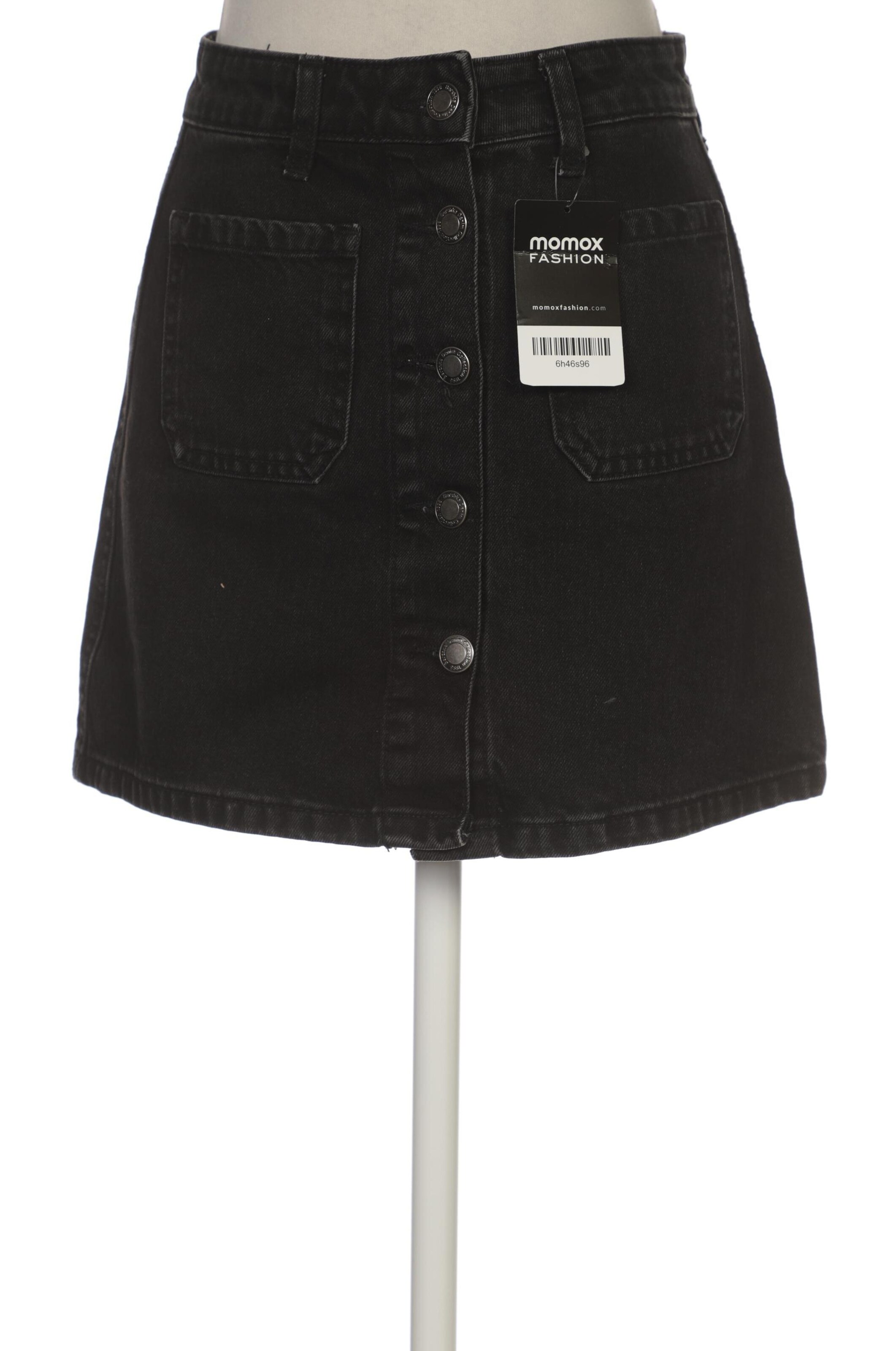 Bershka Skirt in XXS in Black: front
