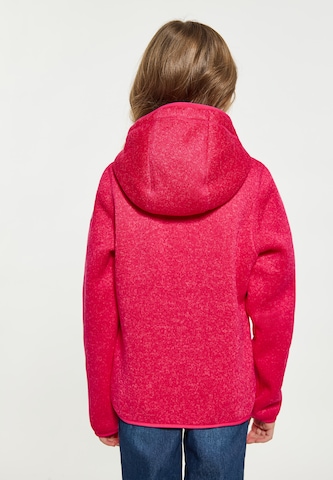 Schmuddelwedda Fleece jas in Roze