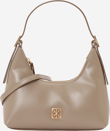 Calvin Klein Torba za čez ramo | siva barva: sprednja stran