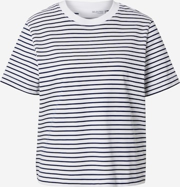 SELECTED Shirts 'SLFEssential' i blå: forside
