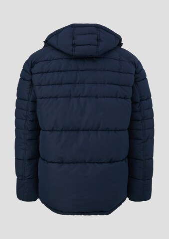 s.Oliver Men Big Sizes Winter Jacket in Blue