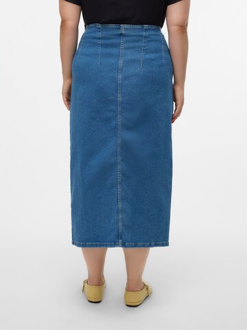 Jupe Vero Moda Curve en bleu