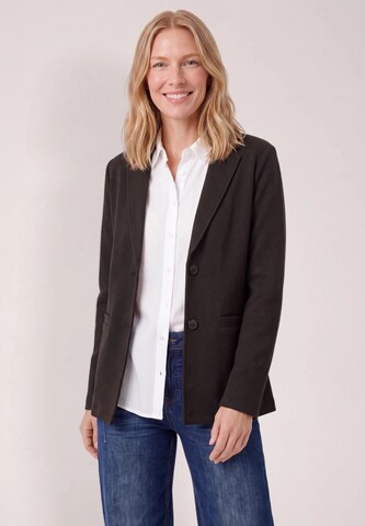 CECIL Oversize Blazer in Unifarbe in Braun: Vorderseite