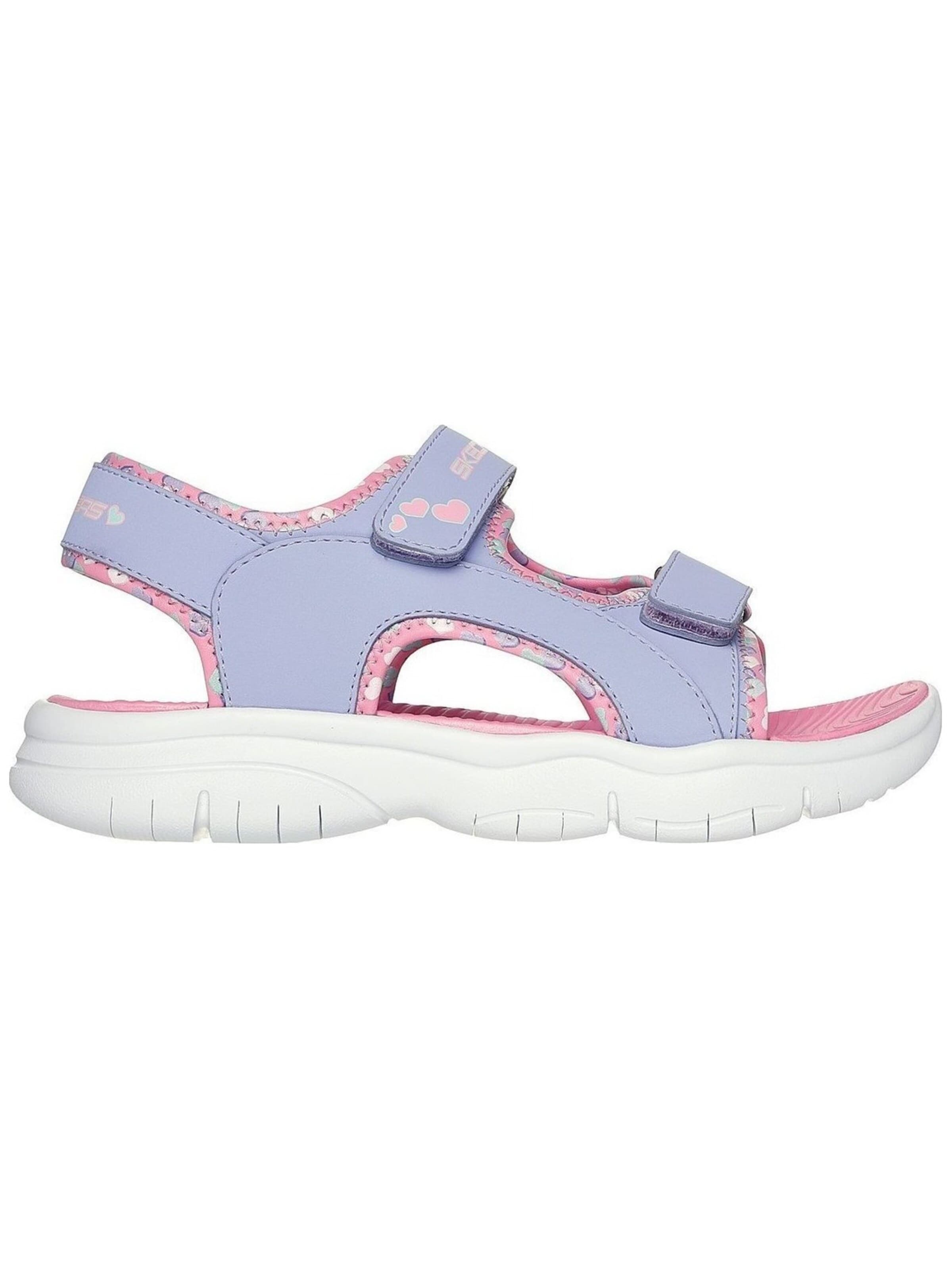 SKECHERS - Zapatos abiertos 'Flex Splash - Heart' en lila