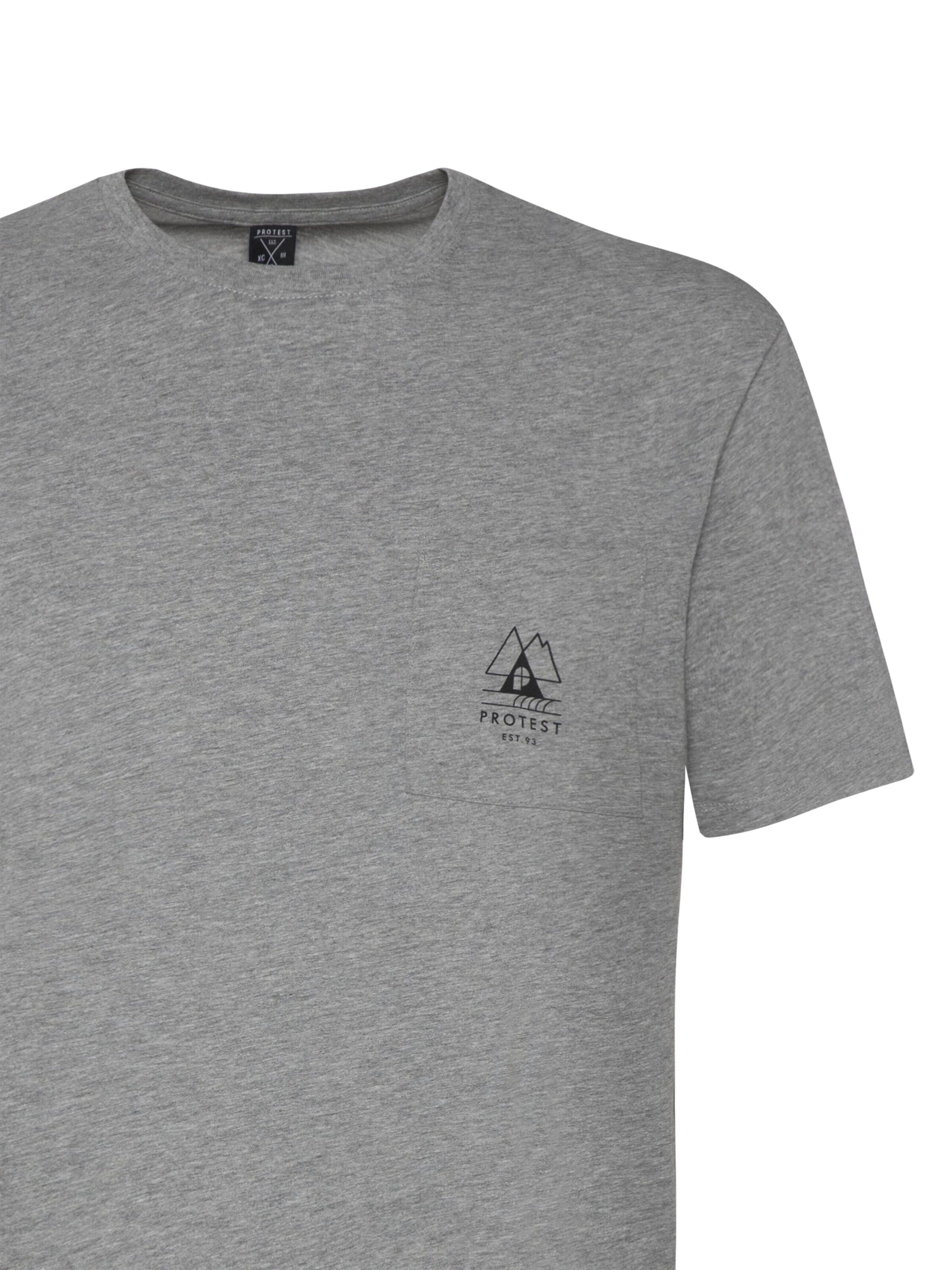 T-Shirt 'ISIAH' PROTEST en gris