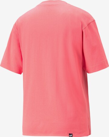 rožinė PUMA Marškinėliai