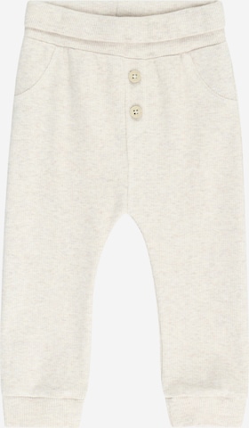 STACCATO Tapered Trousers in White: front