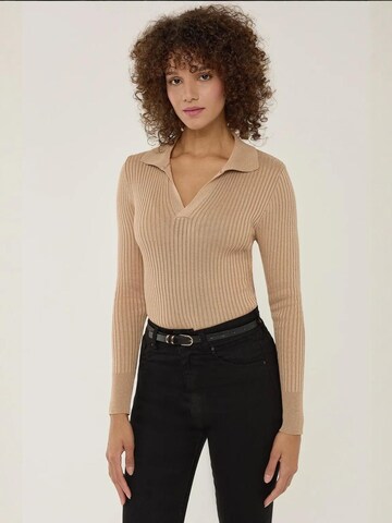 Hiccup - Pullover em castanho: frente