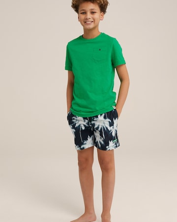 WE Fashion Ανδρικό μαγιό σε μαύρο