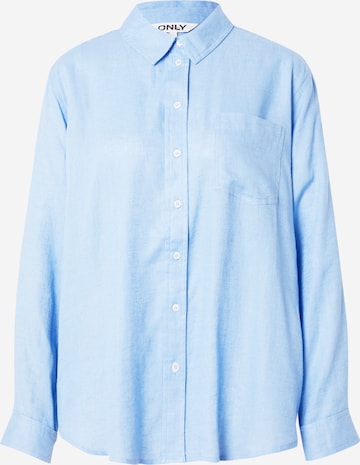ONLY Blouse 'TOKYO' in Blauw: voorkant