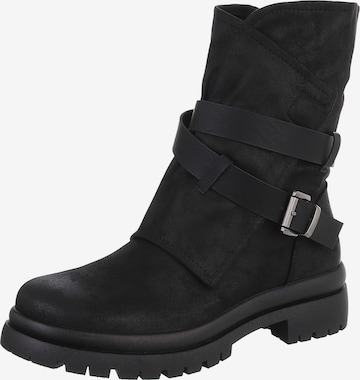 Ital-Design Boots in Black: front