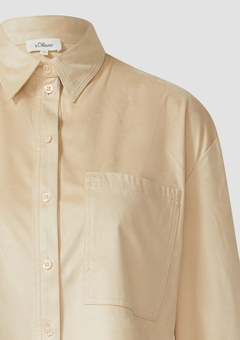 s.Oliver Bluse in Braun