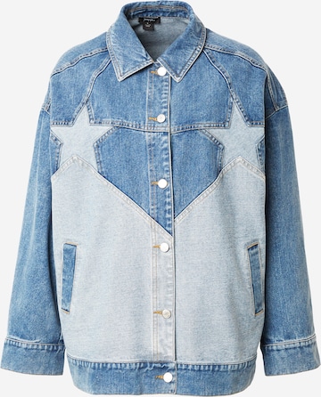 Nasty Gal Between-season jacket in Blue: front