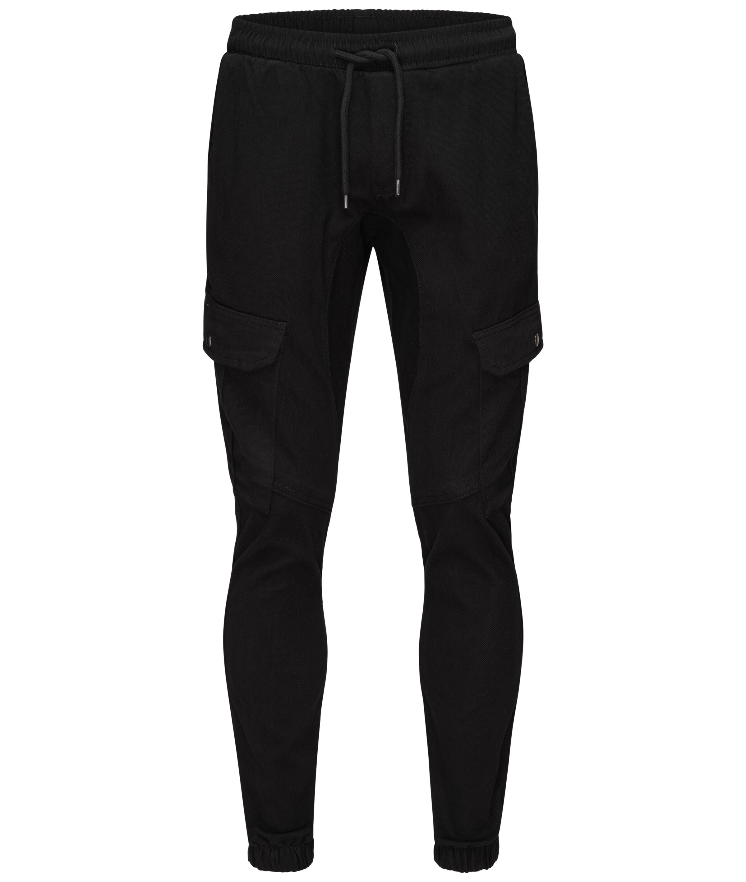 Rock Creek Cargohose in Schwarz: Vorderseite