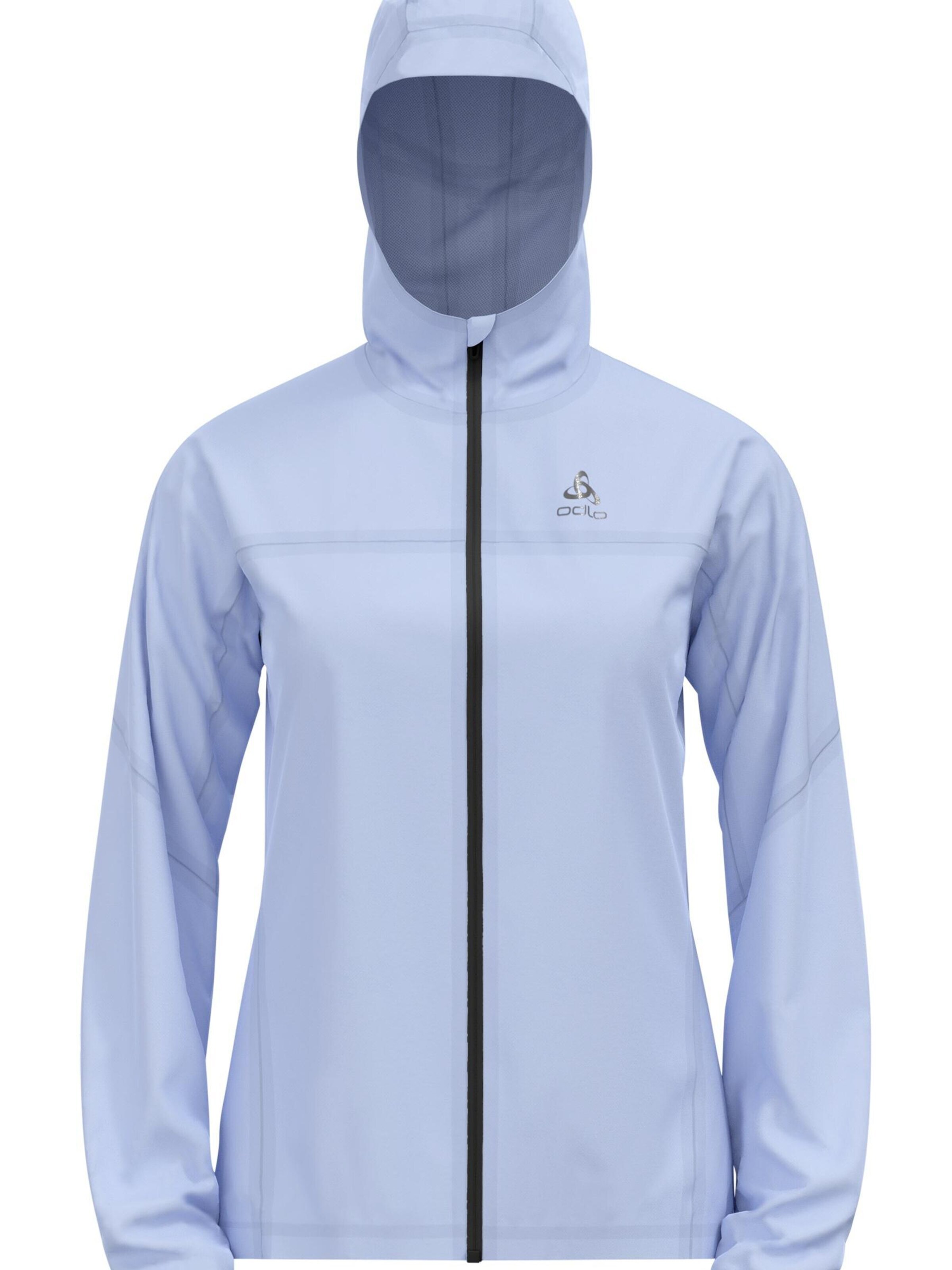 Veste de sport 'X-ALP WATERPROOF' ODLO en bleu : devant