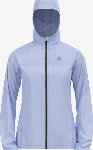 Veste de sport 'X-ALP WATERPROOF' ODLO en bleu : devant