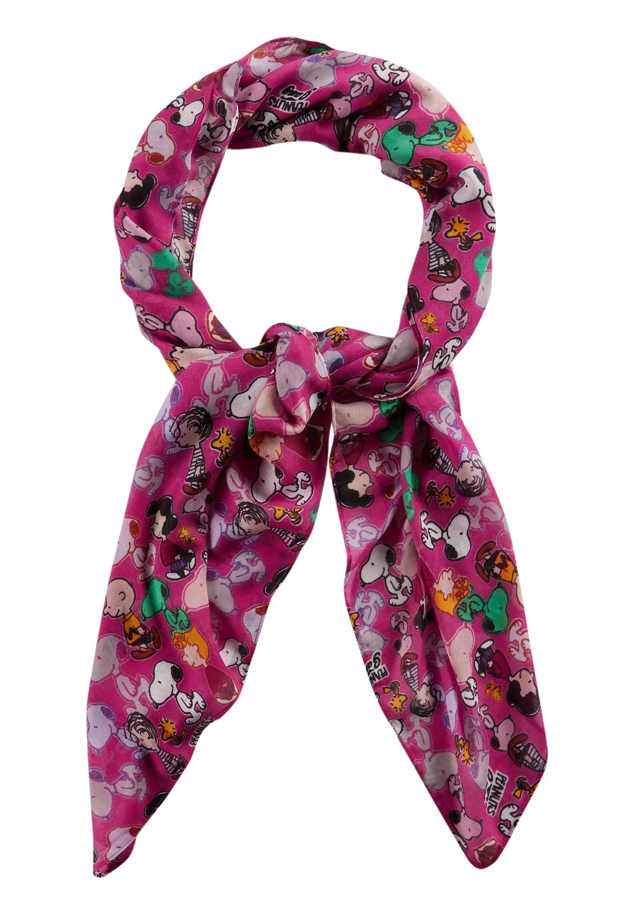 CODELLO Shawl 'Peanuts' in Pink: front