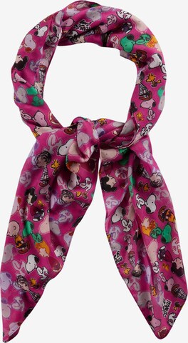 Foulard 'Peanuts' CODELLO en rose : devant