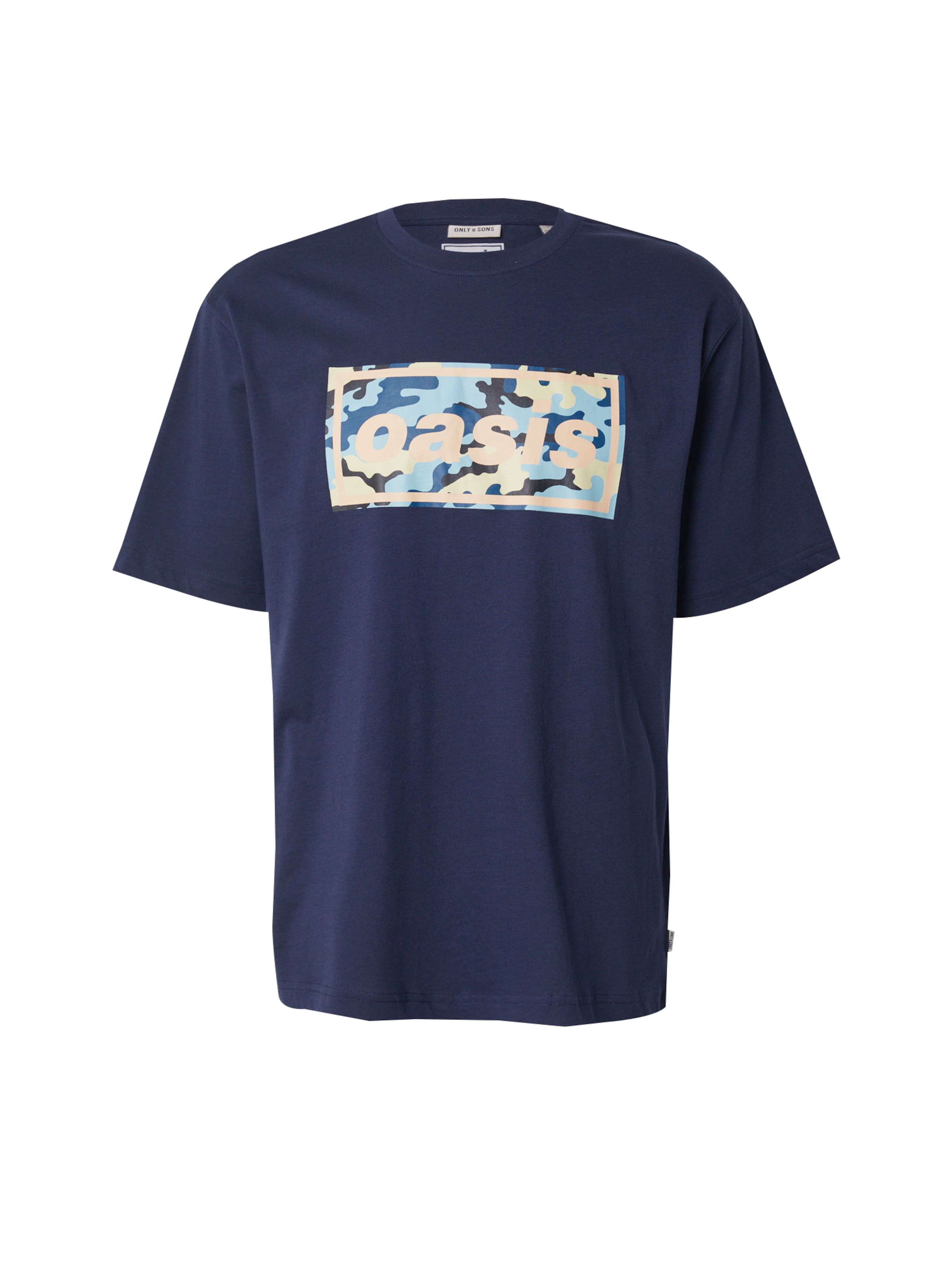 Only & Sons Tričko 'ONSOASIS' - Modrá: predná strana