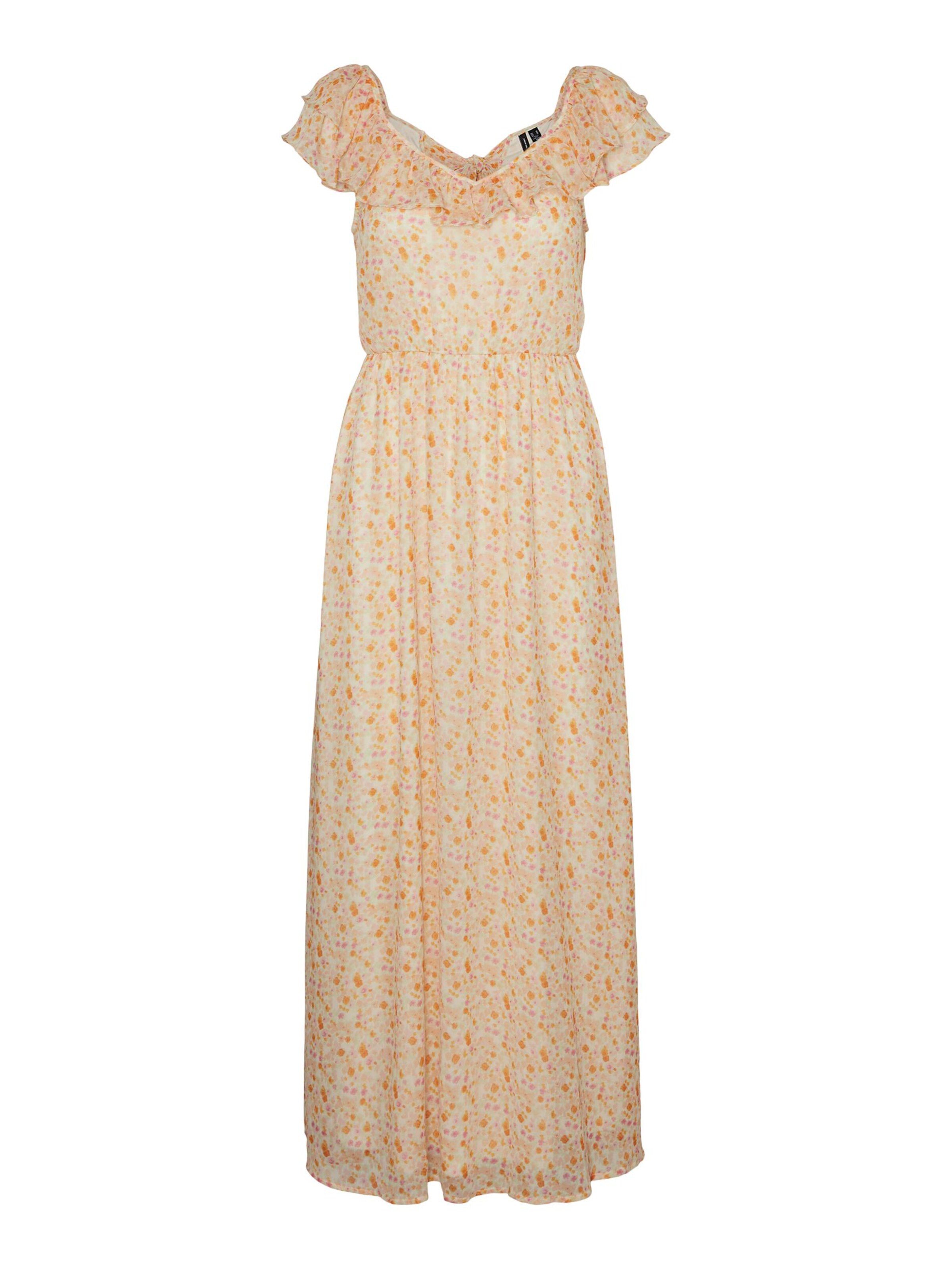 VERO MODA Klänning 'SMILLA' i vit: framsida