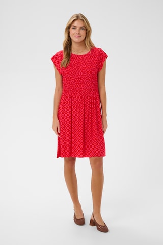 SAINT TROPEZ Kjole 'GislaSZ' i rød