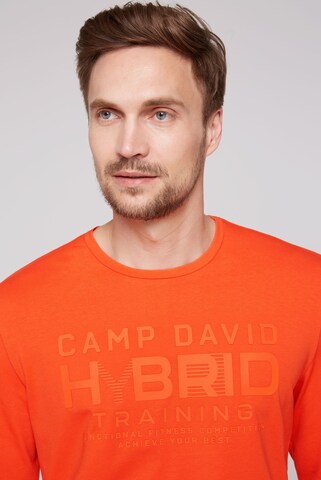 CAMP DAVID Shirt in Orange