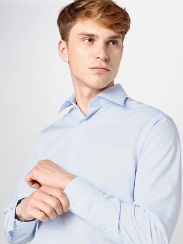 Coupe slim Chemise ETON en bleu