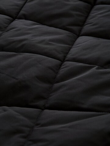 TOM TAILOR DENIM Wintermantel in Schwarz