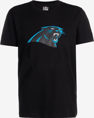 Fanatics Shirt 'NFL Crew Carolina Panthers' in Schwarz: predná strana