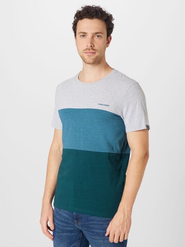 Ragwear T-Shirt 'CRUZ' in Grün: predná strana