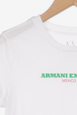 ARMANI EXCHANGE T-Shirt M in Weiß