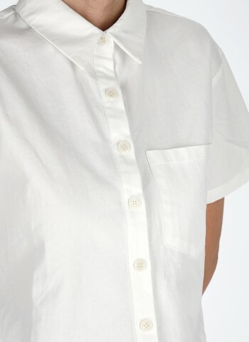 DreiMaster Vintage Bluse in Weiß