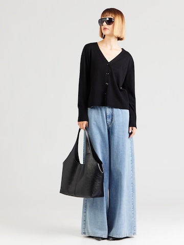 MM by Max Mara Knit cardigan 'CANDITI' in Black