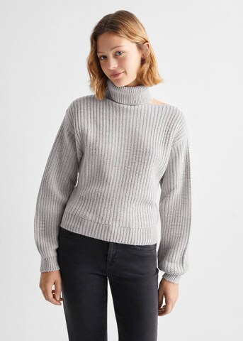 MANGO TEEN Pullover in Grau: predná strana