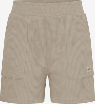 Oxmo Broek ' OXWim ' in Beige: voorkant