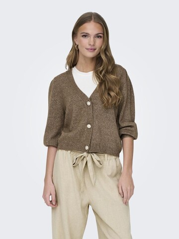 Cardigan JDY en marron : devant