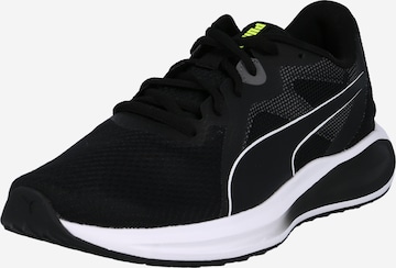 PUMA Athletic Shoes 'Twitch  Runner' in Black: front