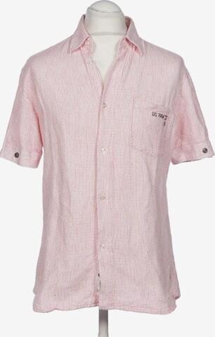 G-Star RAW Button Up Shirt in XL in Red: front