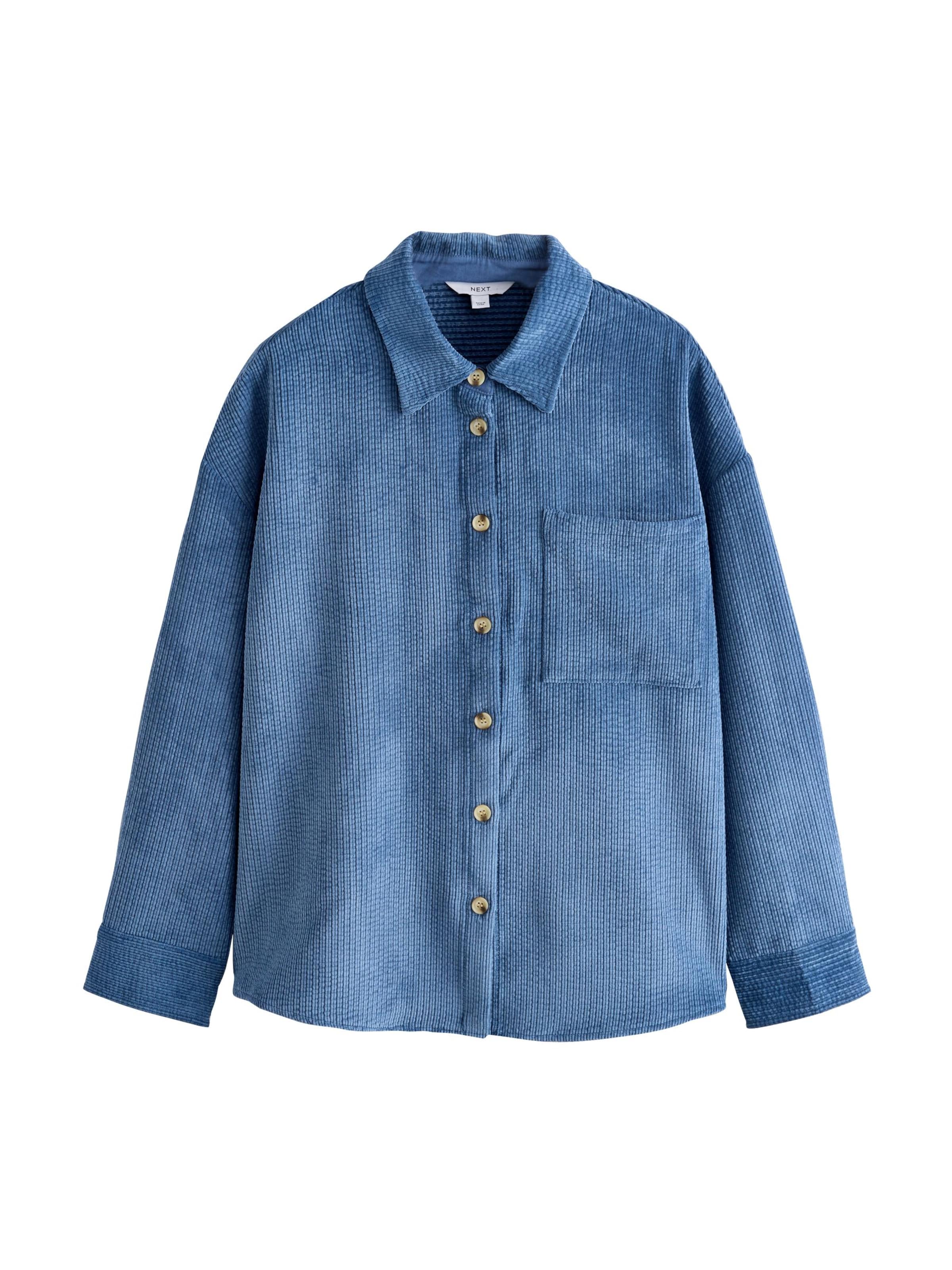 Next Bluse in Blau: Vorderseite