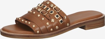 BRONX Pantolette in Brown: front