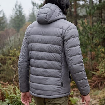 ADIDAS TERREX Μπουφάν πεζοπορίας ' Multi Light Down CLIMAWARM Hooded' σε γκρι