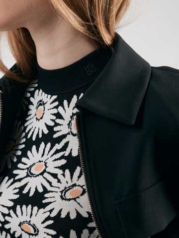 HUGO Pullover 'Slipina' in Schwarz