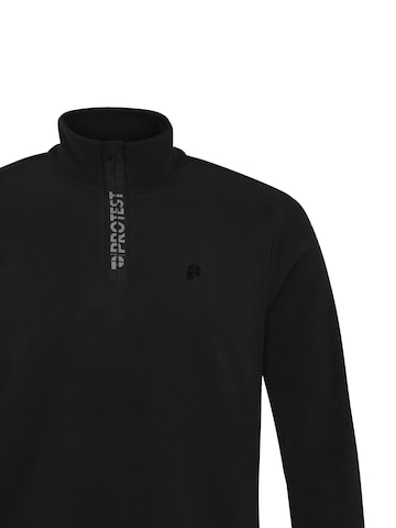 PROTEST Fleecejacke‌ in Schwarz
