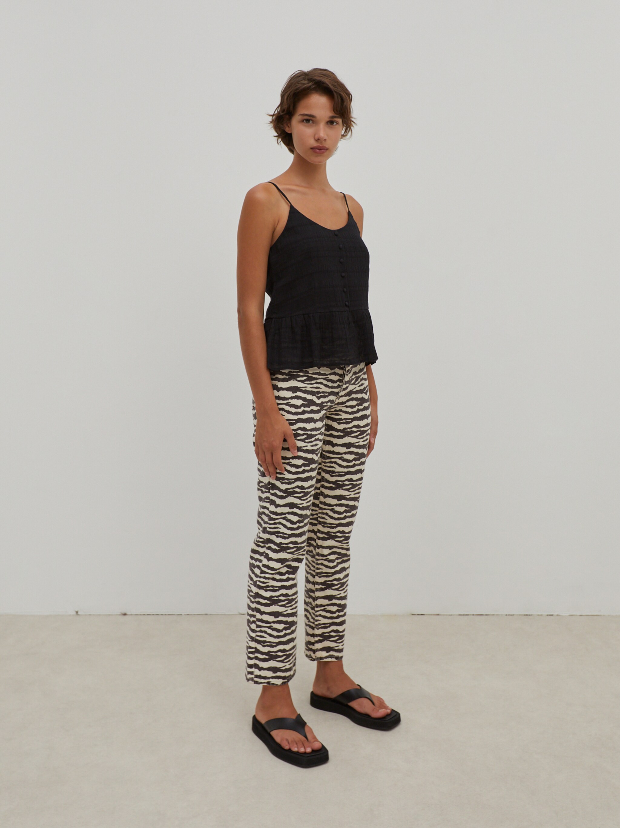 EDITED Producten Top 'Skye' Zwart