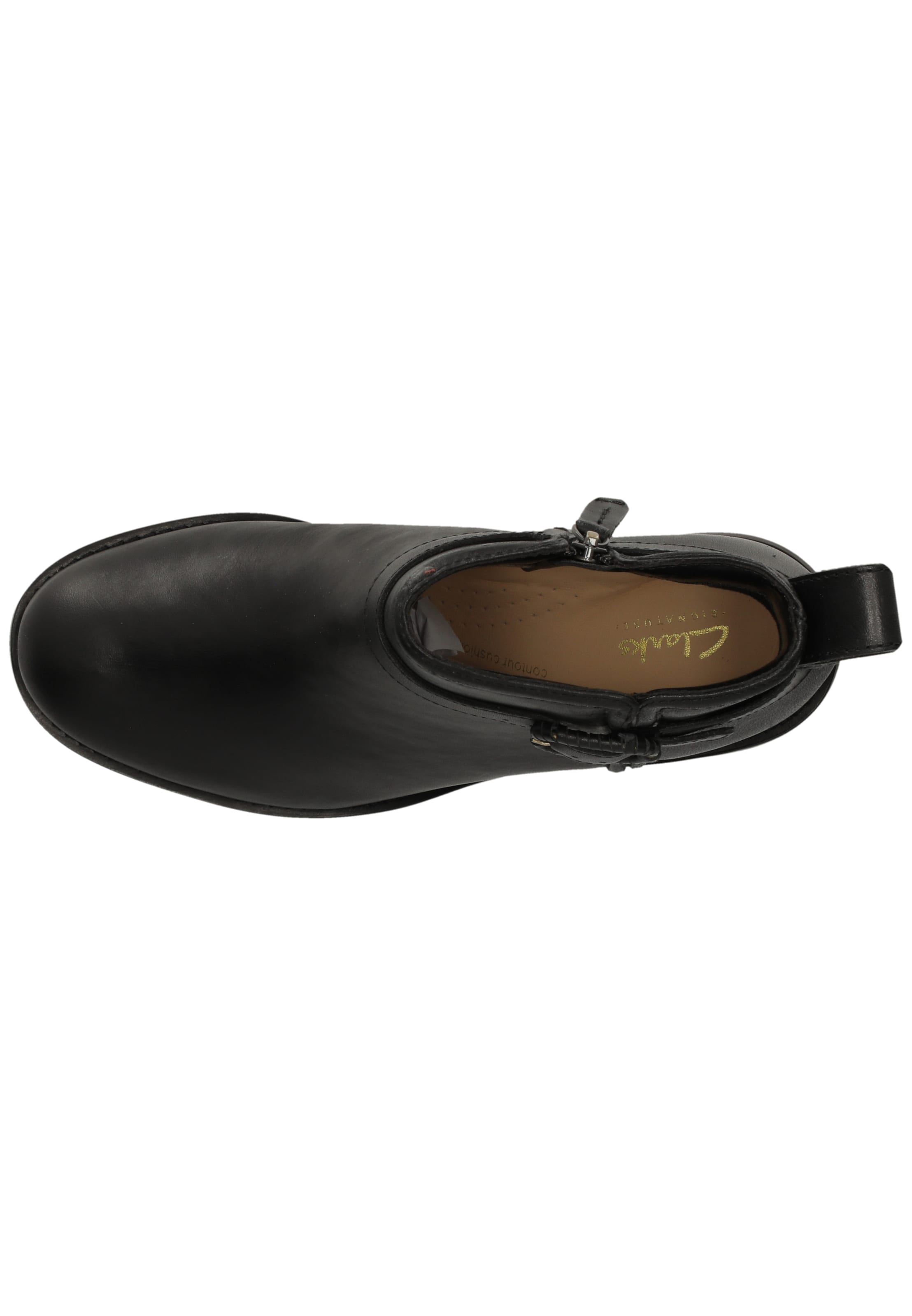 CLARKS Stiefelette 'Chamberly Trim' in Schwarz