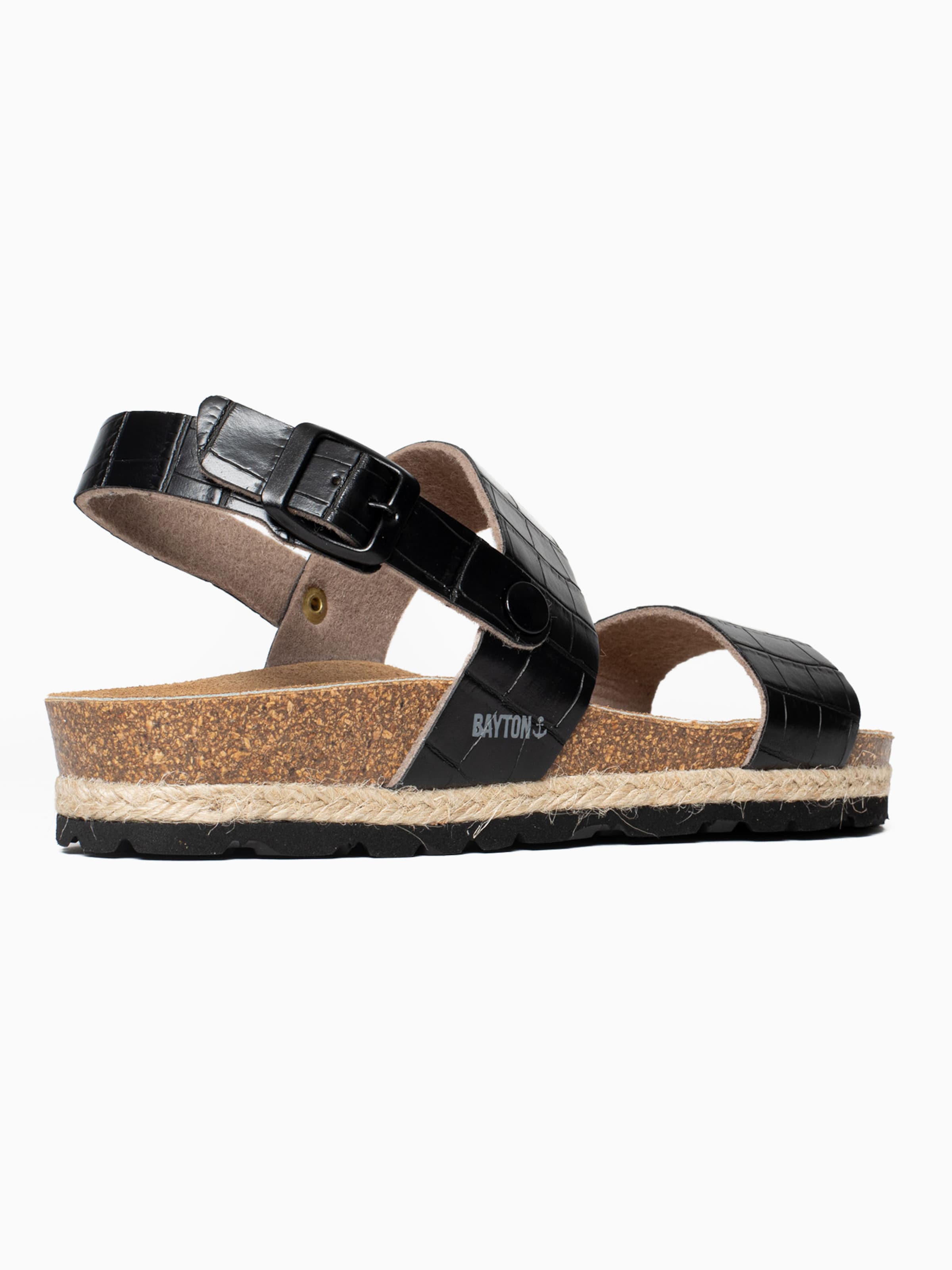 juoda Bayton Basutės su dirželiais 'Tone'