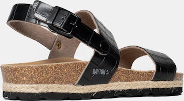 Bayton Sandalen met riem 'Tone' in Zwart