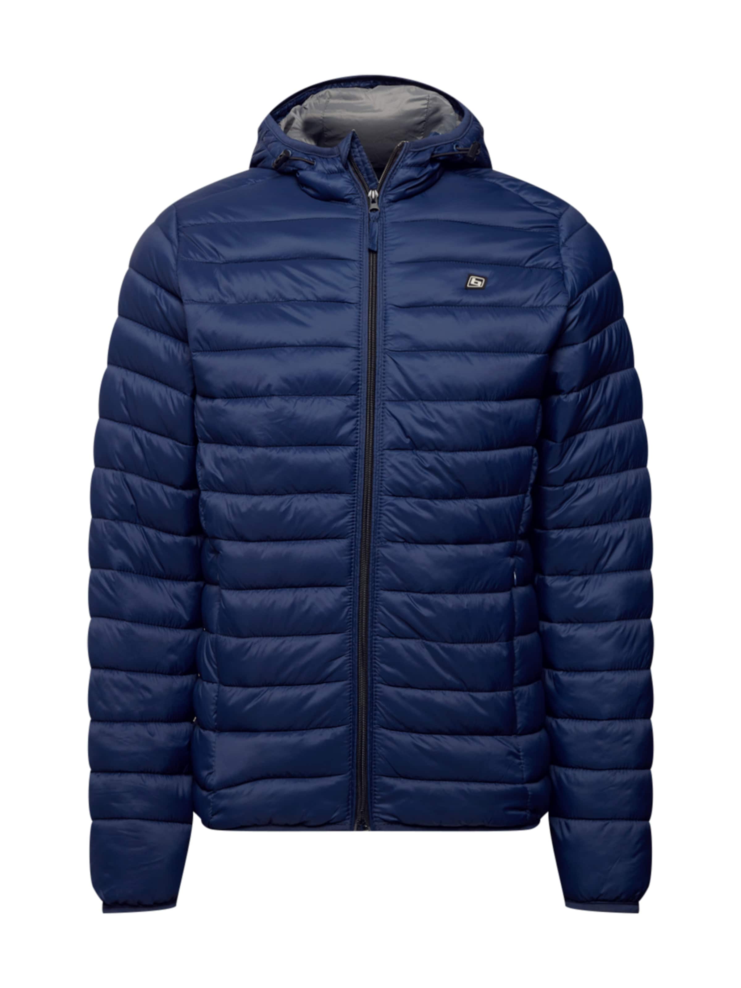 BLEND Between-season jacket 'Romsey' in Blue: front