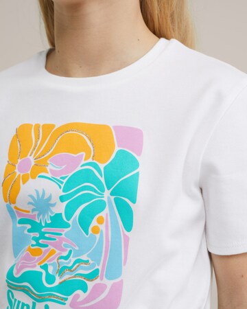 WE Fashion Футболка в Белый